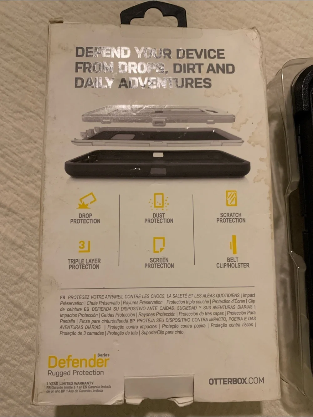 Otter box defender rugged protection belt clip holster case iPhone 7 Plus